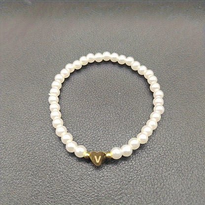 A-Z Heart Initial Bracelet