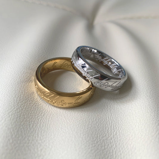 Anello placcato oro della forza